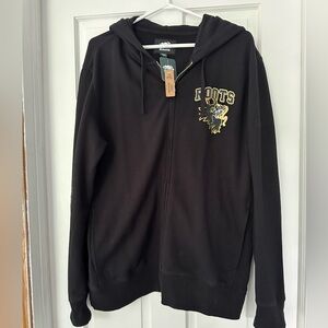 NWT roots zip up hoodie